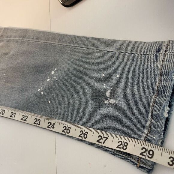 KanCan Distressed Paint Splatter Chloe Boyfriend Jeans Size 3/25 - Picture 9 of 9
